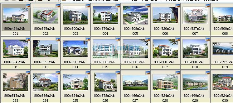 新农村住宅别墅设计图纸大全 农村别墅果图 1000套 CAD建筑图纸