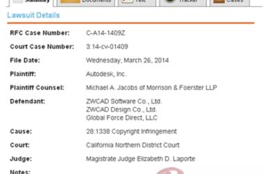 美国Autodesk公司起诉中望CAD侵权-BIM建筑网