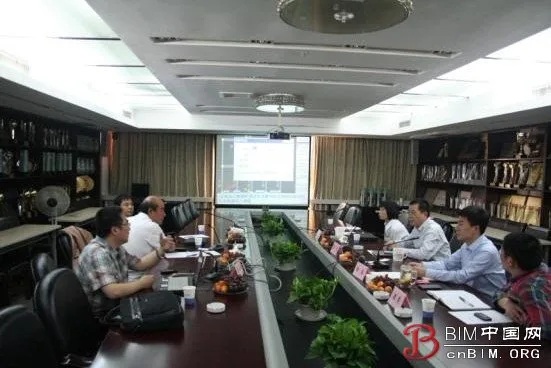中国BIM发展联盟理事长、建研院副院长黄强先生一行来浙江省建工集团考察