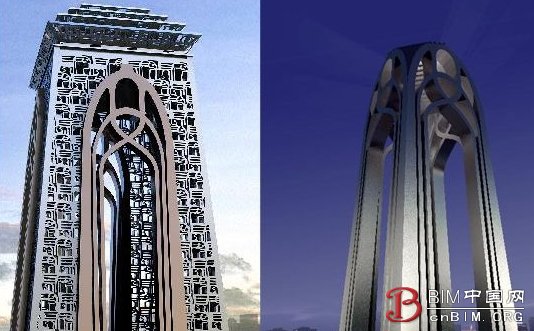 西安拟建99米高“长安门”