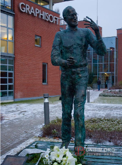 Graphisoft 总部的乔布斯青铜像揭幕