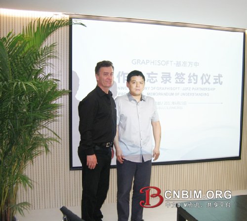 成都基准方中与Graphisoft签订战略合作备忘录