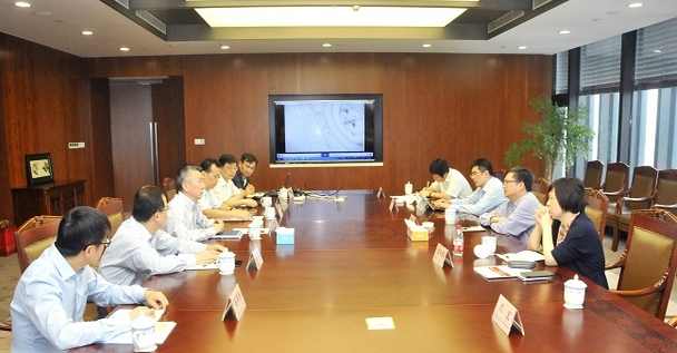 上海市建管委一行前往上海市政总院调研BIM工作