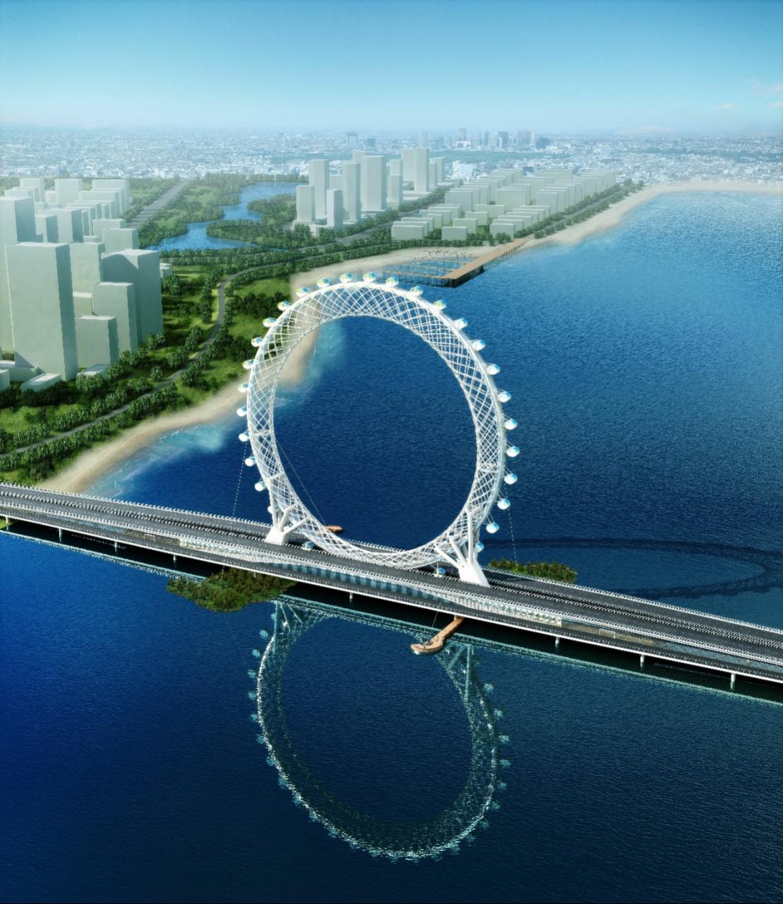 中建六局在世界最大无轴式摩天轮上的BIM应用 中建六局在世界最大无轴式摩天轮上的BIM应用