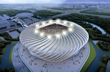 湖北省首个应用BIM技术体育建筑——“旋风球场”明年启用-BIM建筑网