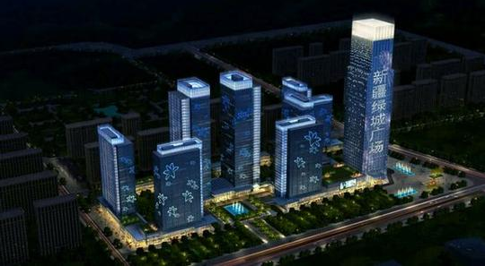 新疆绿城广场写字楼开吊，利用BIM技术攻破难关