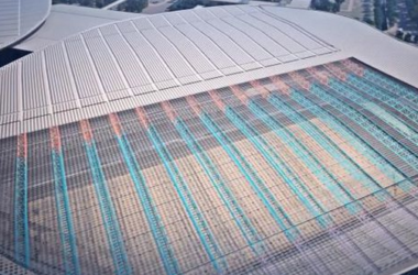 国家会展中心技术亮点：“飞船”代替脚手架，三维模拟保安全-BIM建筑网