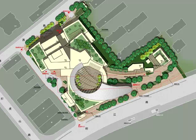 上海杨浦区旭辉商业广场BIM设计案例