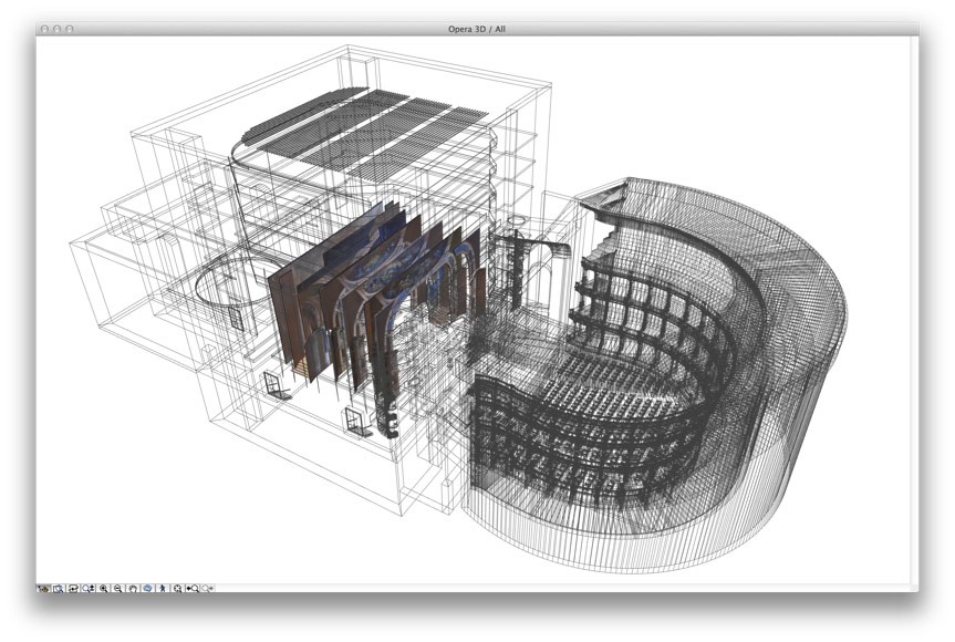 舞台设计——匈牙利国家歌剧院