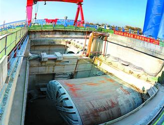 黄浦江底最长最深隧道 虹梅南路隧道结构贯通-BIM建筑网