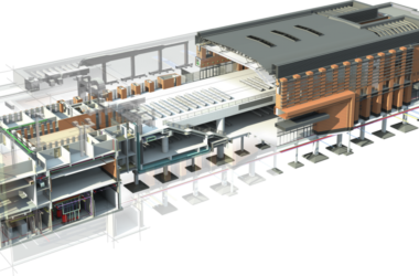 四川灾后重建工程—新德阳火车站-BIM建筑网