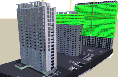 河北二建邹城泰和领秀城项目中的BIM应用-BIM建筑网