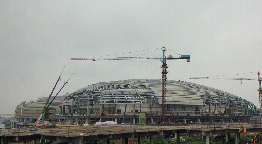 贵港体育中心工程应用BIM技术 一场两馆满足多样需求