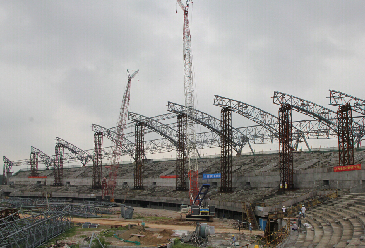 贵港体育中心工程应用BIM技术 一场两馆满足多样需求