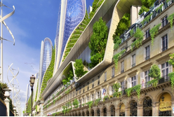 未来巴黎-大自然与城市无缝对接 未来巴黎-大自然与城市无缝对接