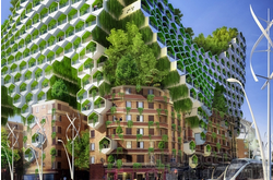 未来巴黎-大自然与城市无缝对接 未来巴黎-大自然与城市无缝对接