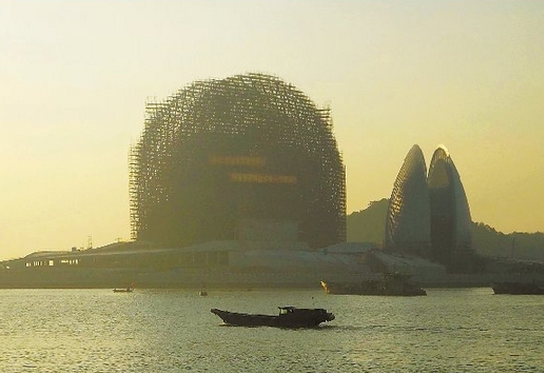 珠海大剧院钢结构工程入围“中国钢结构金奖”