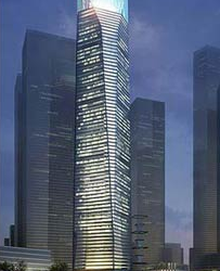 武汉中心大厦长高到385米 核心筒下月封顶-BIM建筑网