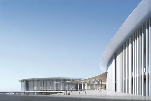 上海建工在国展中心建设中应用多项创新技术