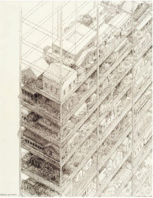 世界级建筑大师笔下的精美建筑图纸