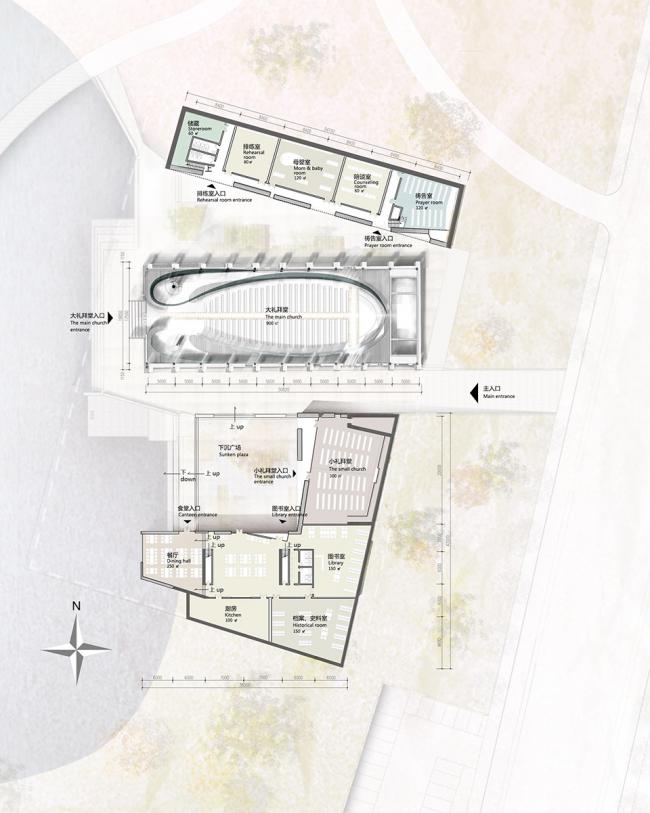 张家港市基督教堂建筑设计