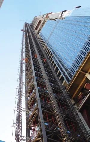 中国结构第一高楼117大厦核心筒结构封顶 BIM保驾护航