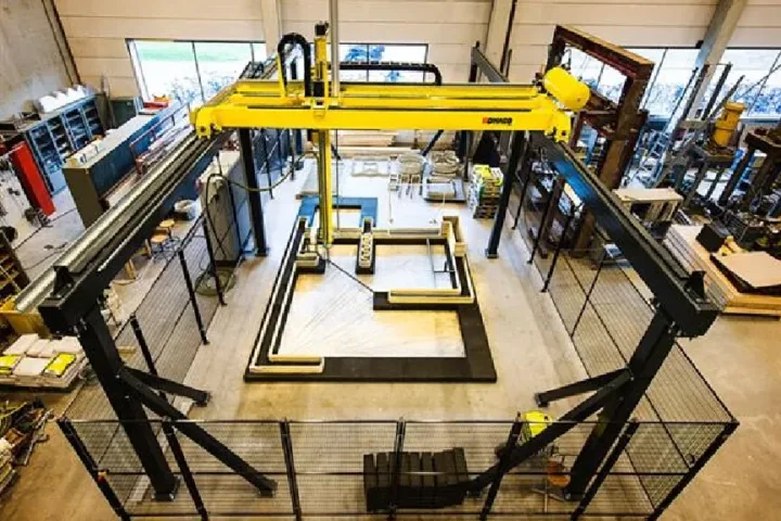 超大型混凝土建筑3D打印机