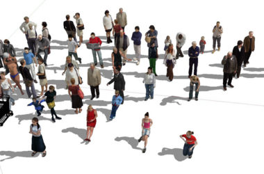 SketchUp三维人物模型大全，组件库-BIM建筑网