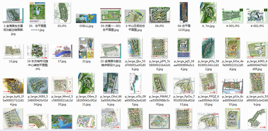 500个规划平面图打包 规划考研必备