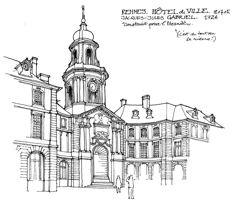 国外建筑师线稿1000张下打包，手绘精品