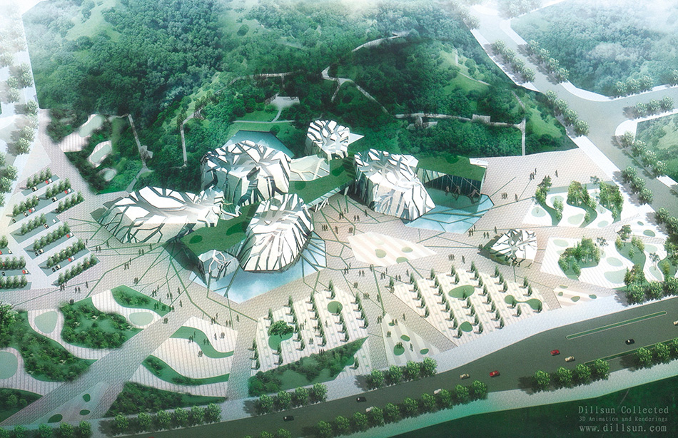 21套博物馆建筑设计文本资料打包