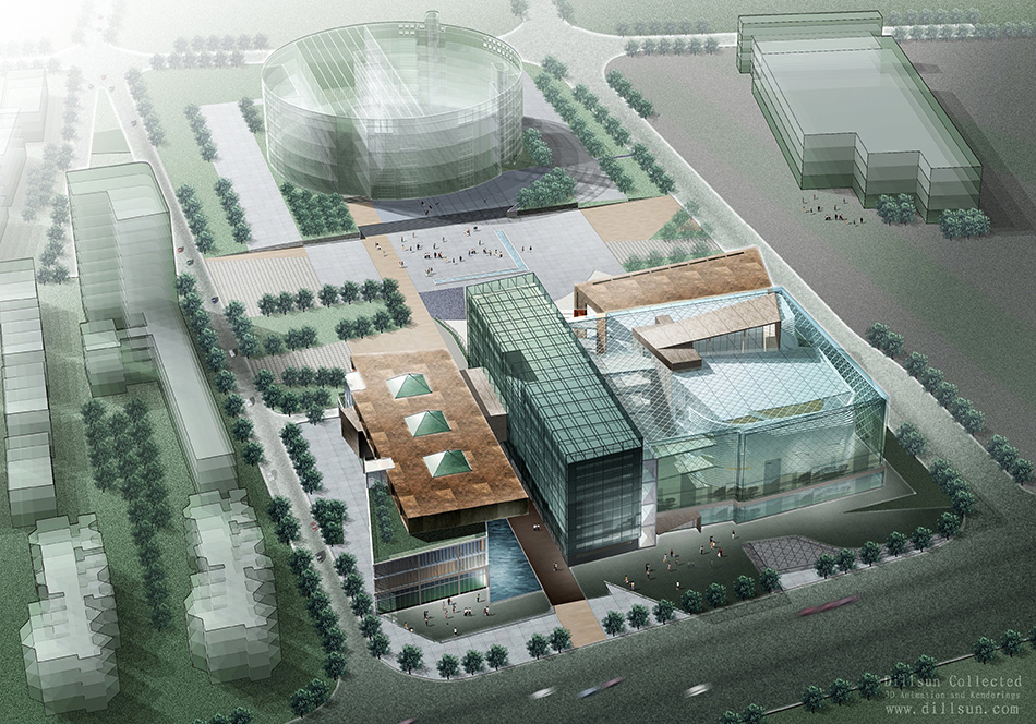 21套博物馆建筑设计文本资料打包