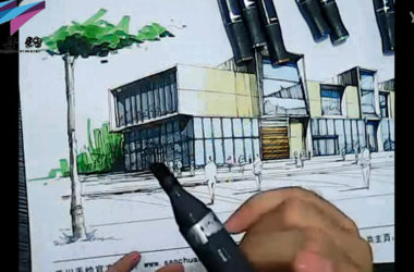 三川手绘网络课堂打包下载，快题提高-BIM建筑网