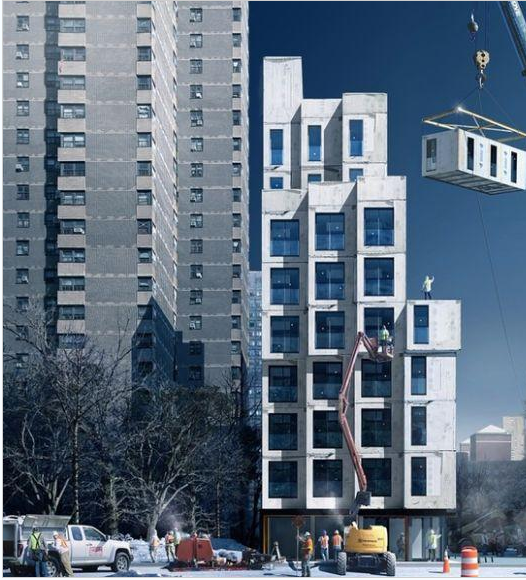 美纽约将建造世界上最高的“组装”大楼