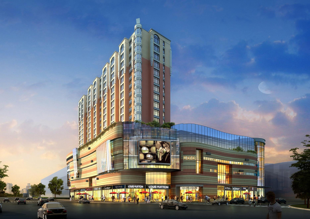 吉林昌茂商业街建筑设计方案文本