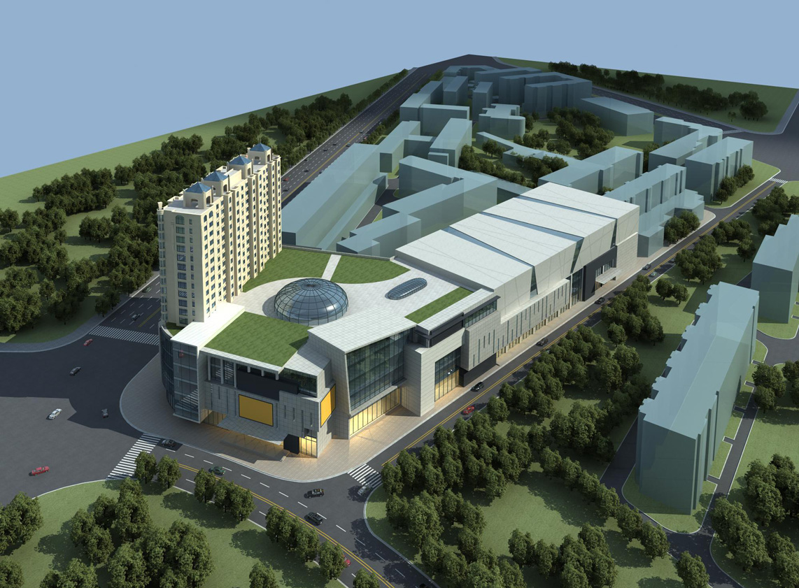 吉林昌茂商业街建筑设计方案文本