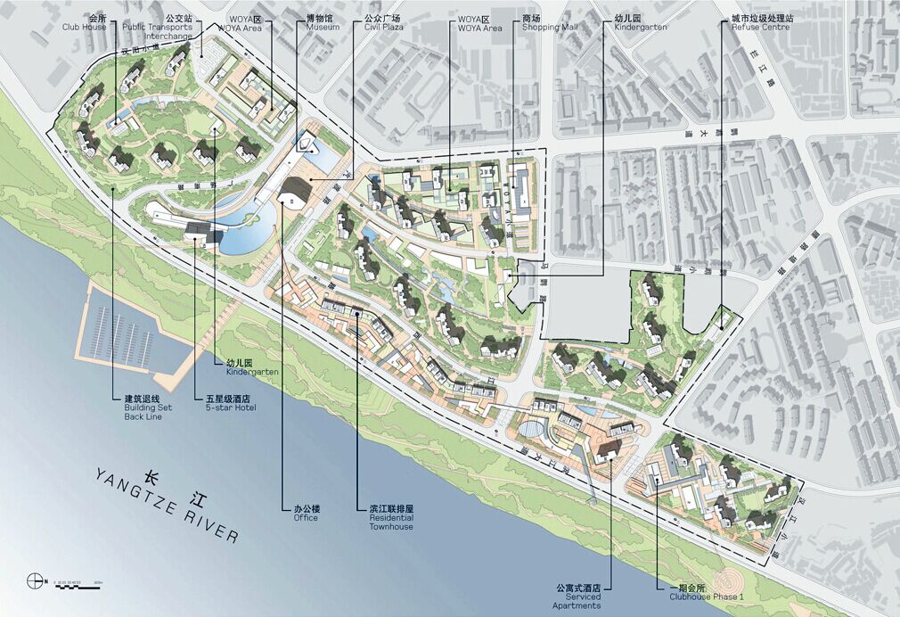 武汉世茂锦绣长江规划设计及一期建筑设计