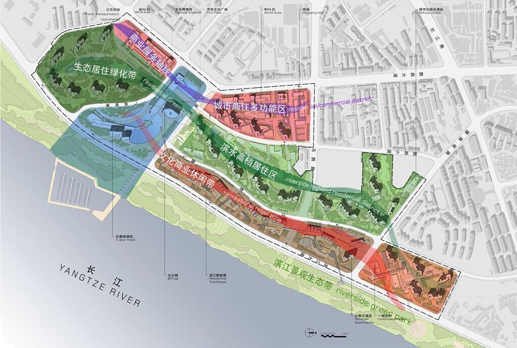 武汉世茂锦绣长江规划设计及一期建筑设计