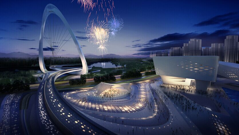 南京青奥会会议中心设计文本（附CAD）