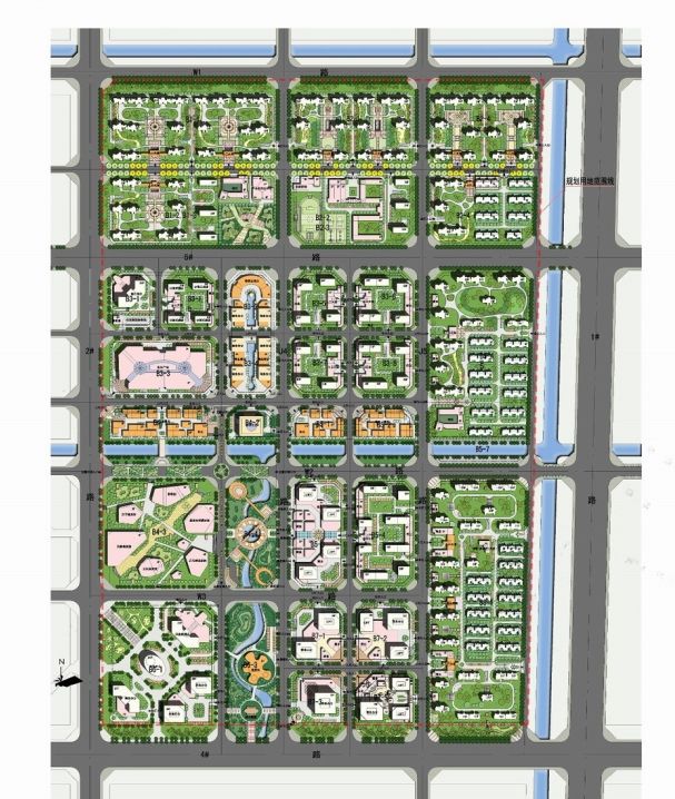 绿地徐州东部新城中央活力区修建性详细规划方案文本