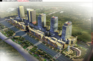 瑞安市瑞祥新区商业步行街规划建筑方案设计文本（含CAD）-BIM建筑网