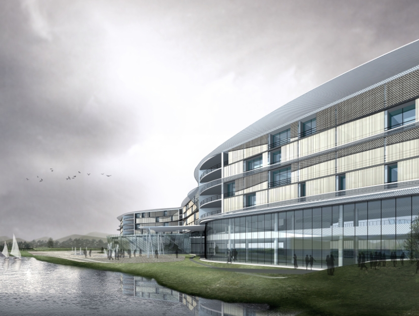 广州国际生物岛酒店建筑（含方案文本、CAD、设计说明）