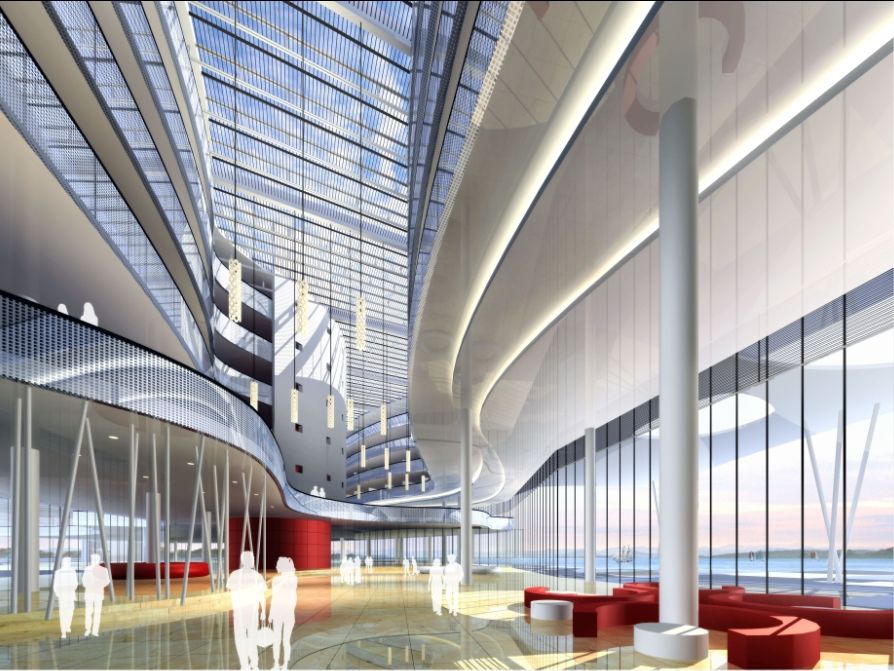 广州国际生物岛酒店建筑（含方案文本、CAD、设计说明）