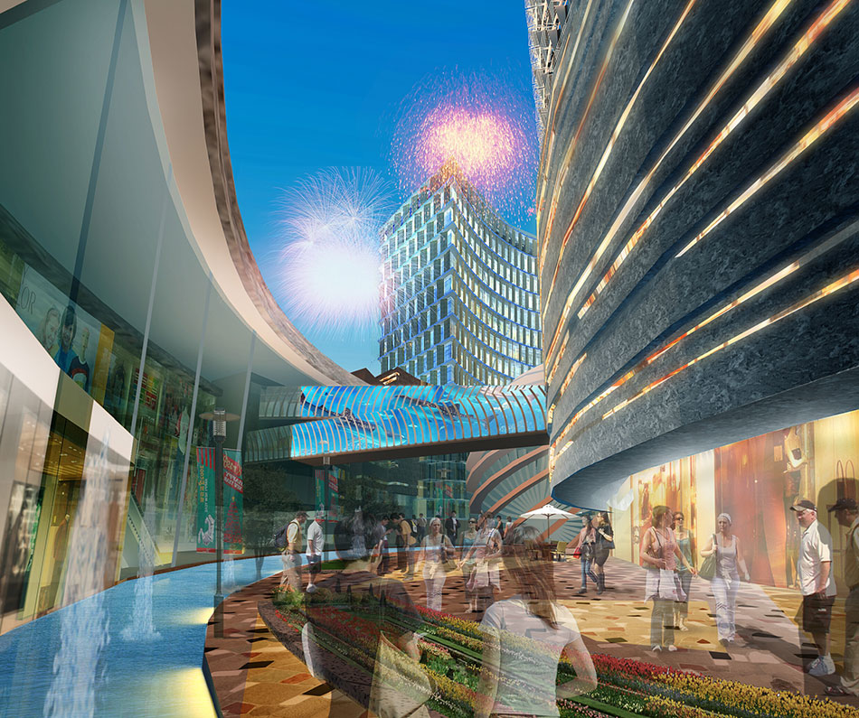 杭州万邦蓝祥购物中心方案文本