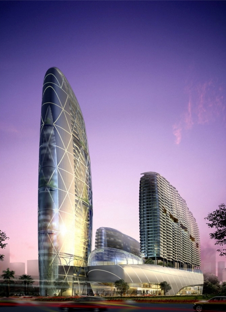 广佛地铁A30地块大型商住综合体方案文本