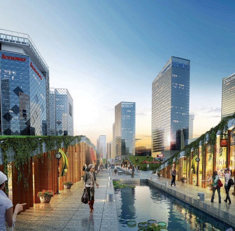 佛山南海金融广场城市设计方案文本