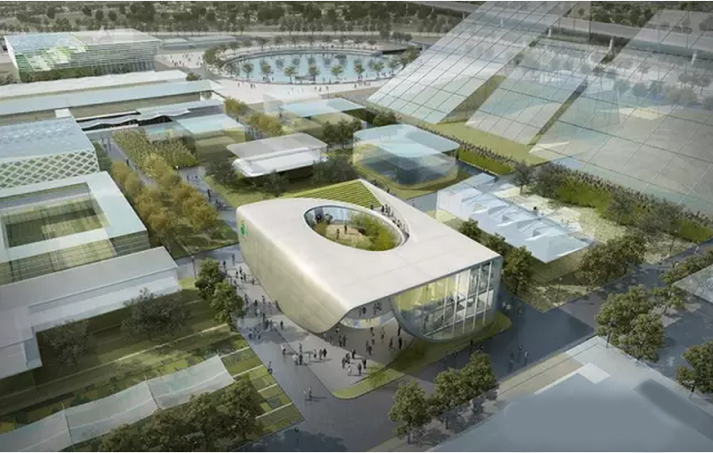 BIM技术在中国企业联合馆设计中的应用-BIM建筑网