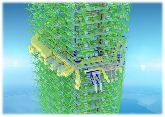机电安装BIM技术精细化的应用
