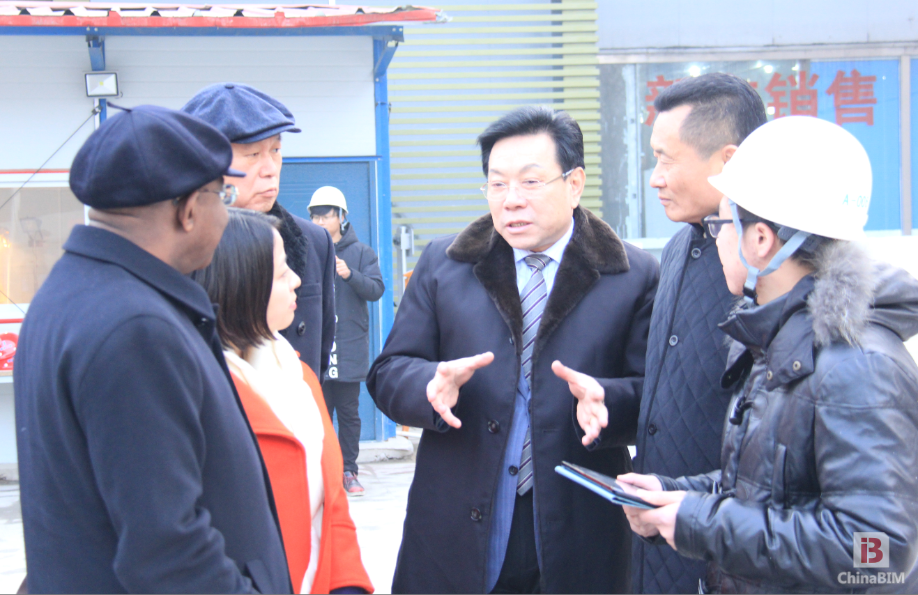 联合国代表团到访北京建谊集团