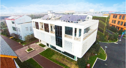 汉能参建全国首个绿色建筑主题公园